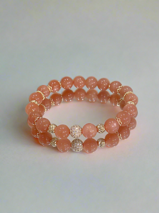 Marigold (Peach Moonstone)