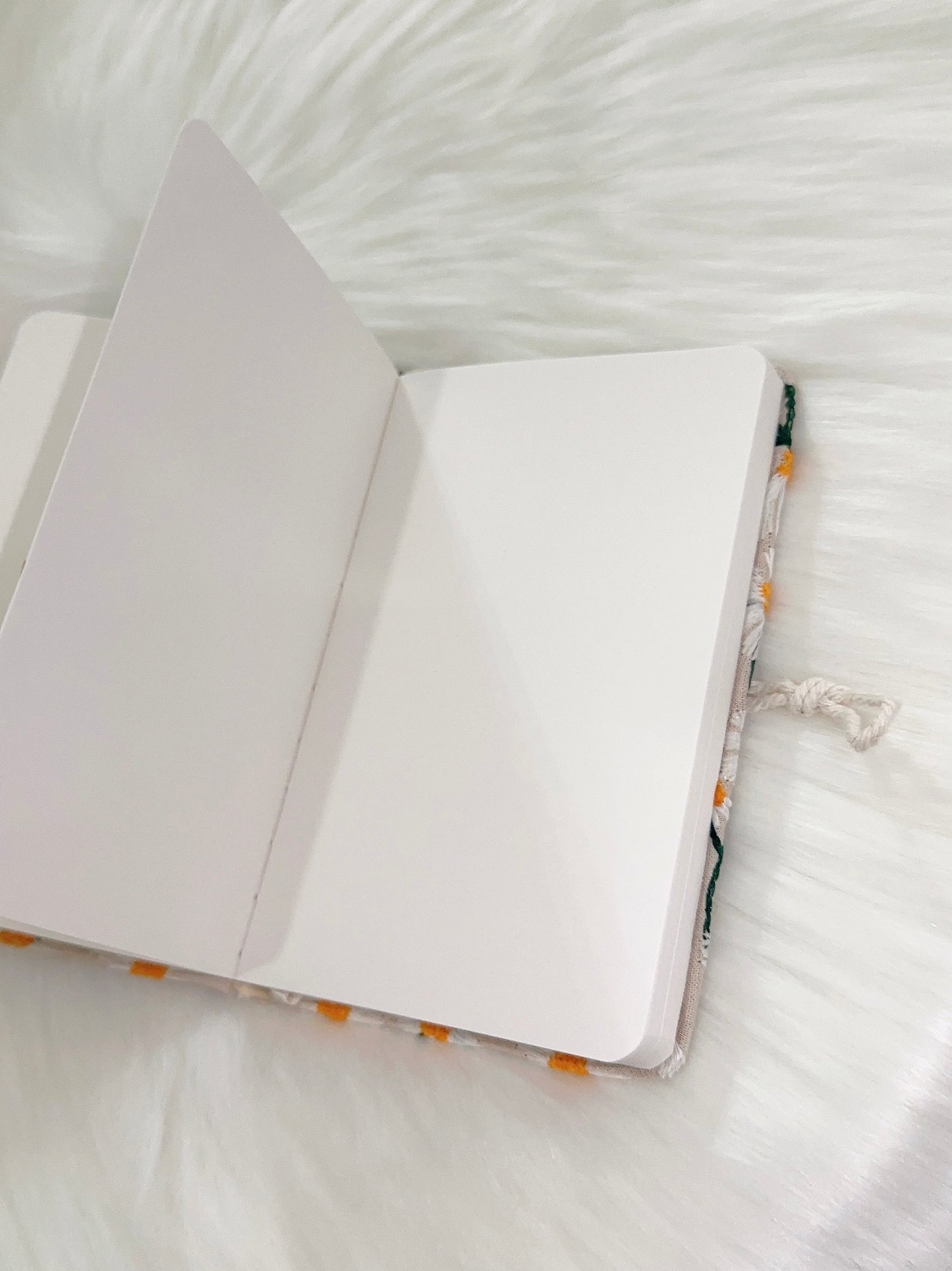 Daisy Embroidered Journal