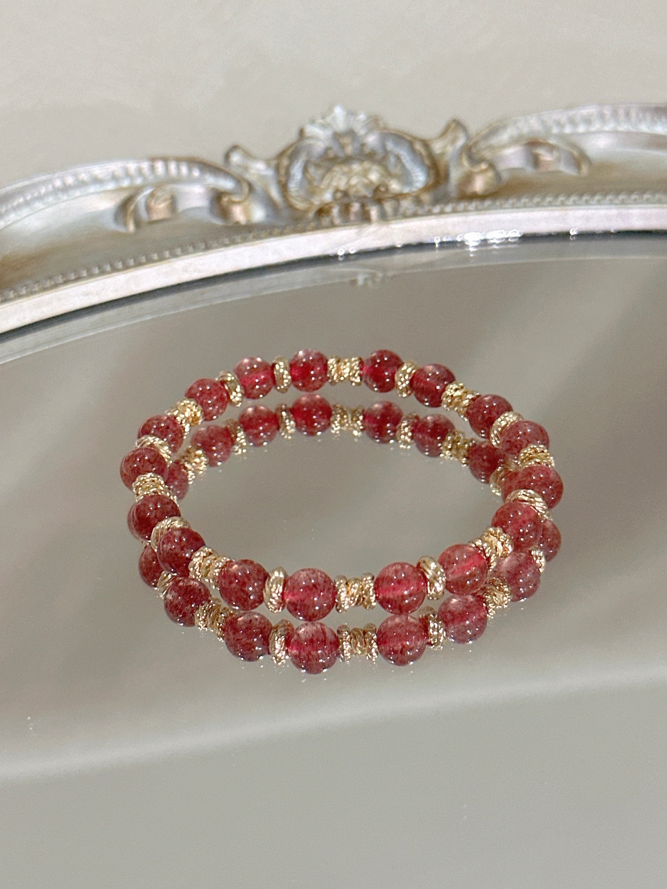 Taurus 金牛座 (Strawberry Quartz)