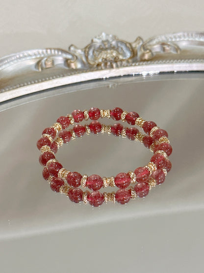 Taurus 金牛座 (Strawberry Quartz)