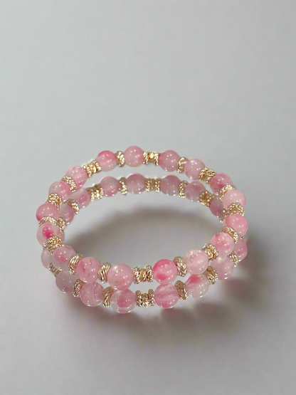 Virgo 处女座 (Sakura Rhodonite)