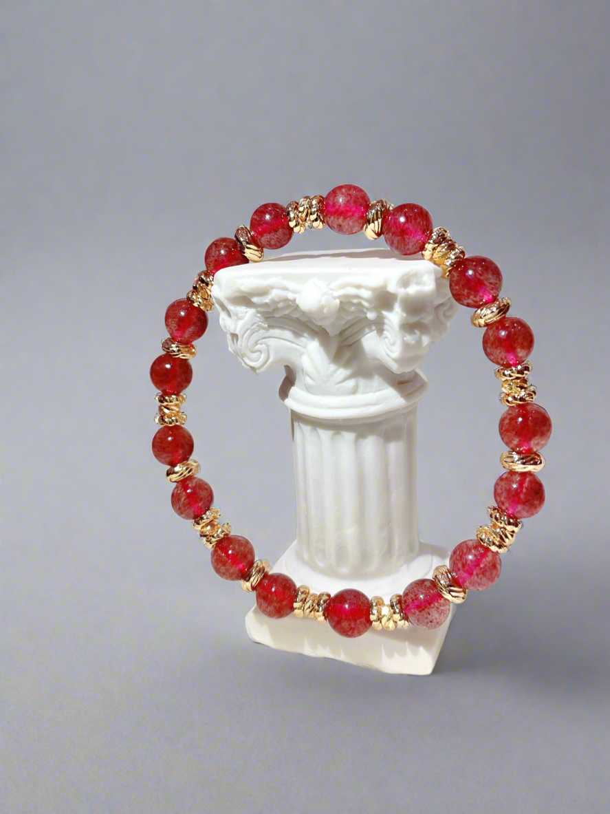 Taurus 金牛座 (Strawberry Quartz)