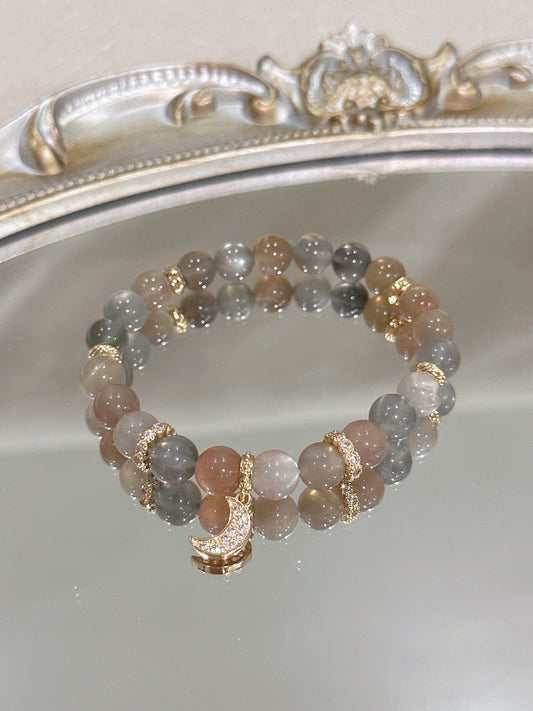 Travel Dandelion (Mixed Moonstone)