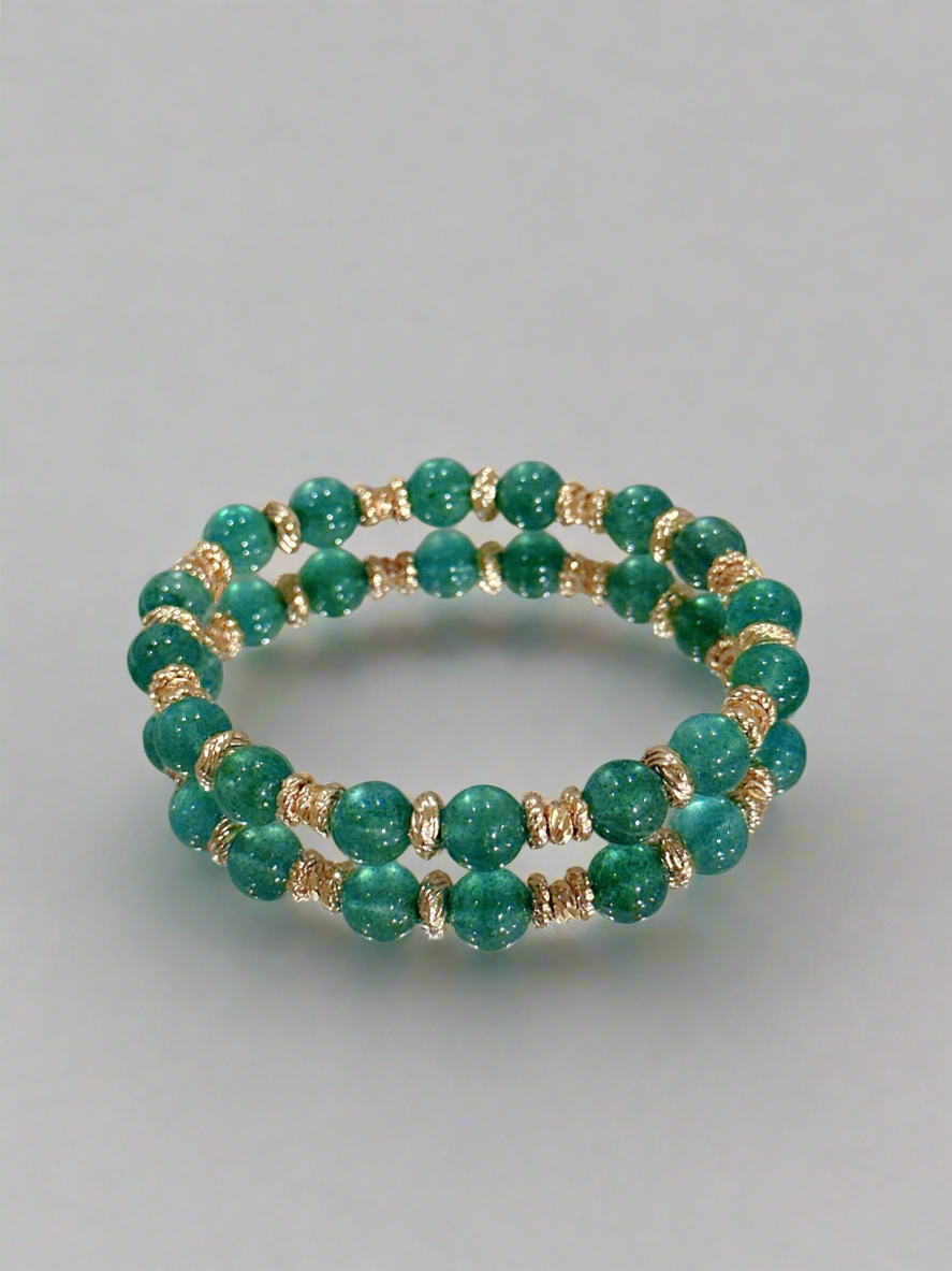 Capricorn 摩羯座 (Strawberry Quartz)