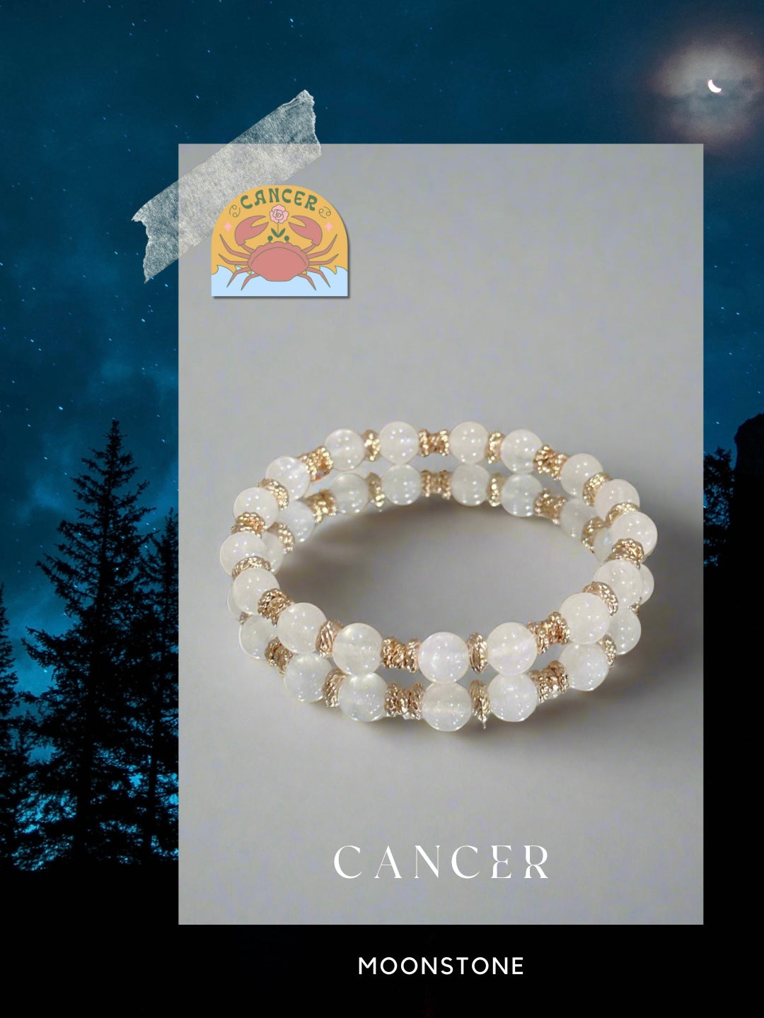 Cancer 巨蟹座 (Moonstone)