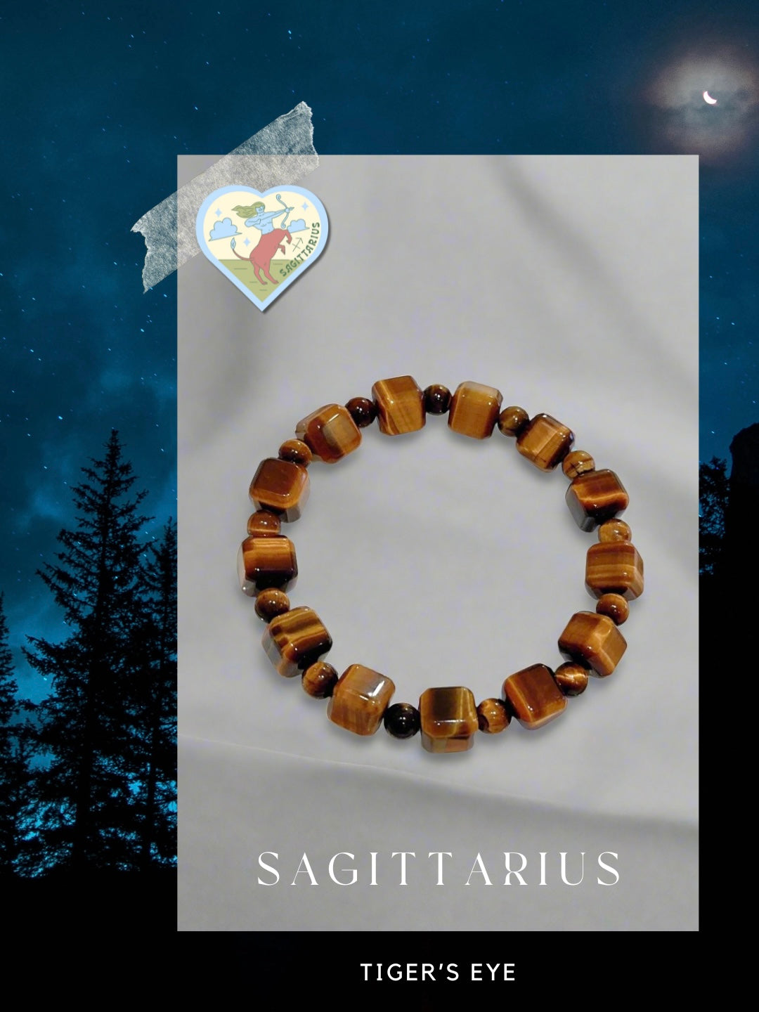 Sagittarius 射手座 (Tiger’s Eye)