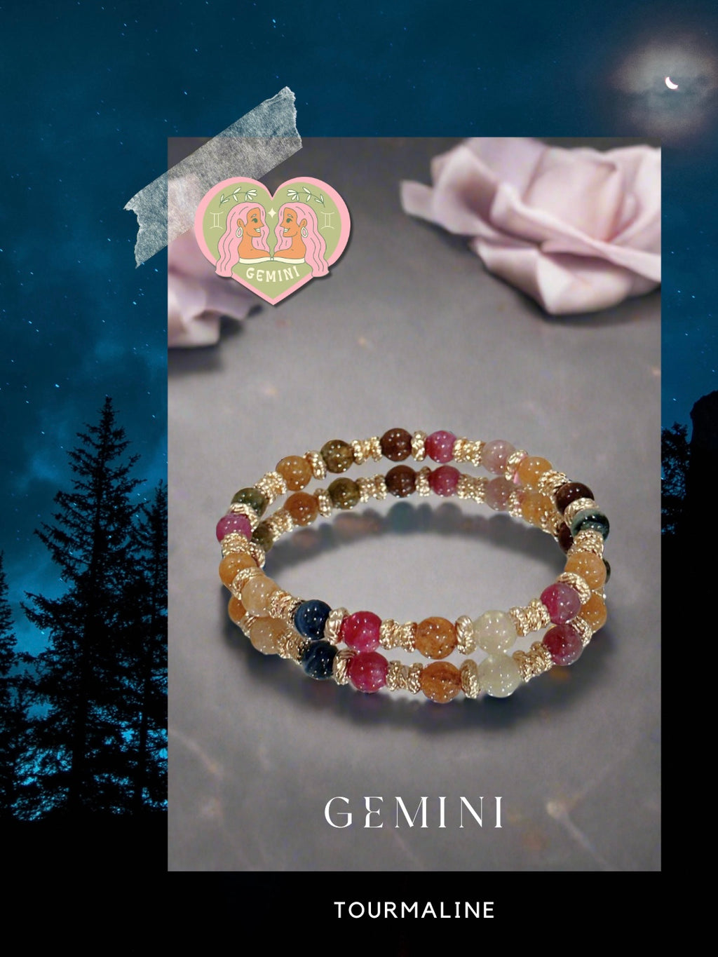 Gemini 双子座 (Tourmaline)