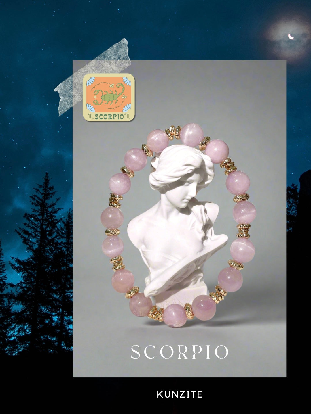 Scorpio 天蝎座 (Kunzite)